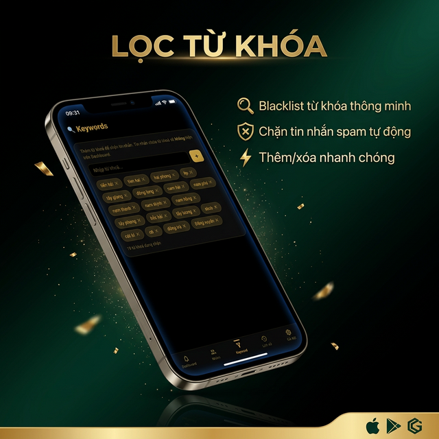 Lọc từ khóa